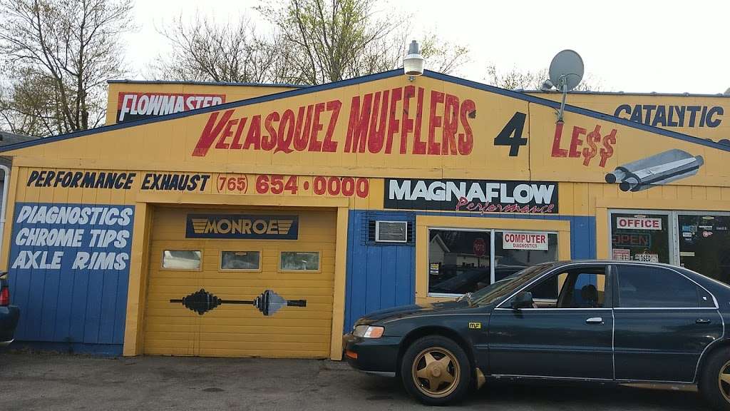 Velasquez Mufflers For Less | 858 N Jackson St, Frankfort, IN 46041 | Phone: (765) 654-0000