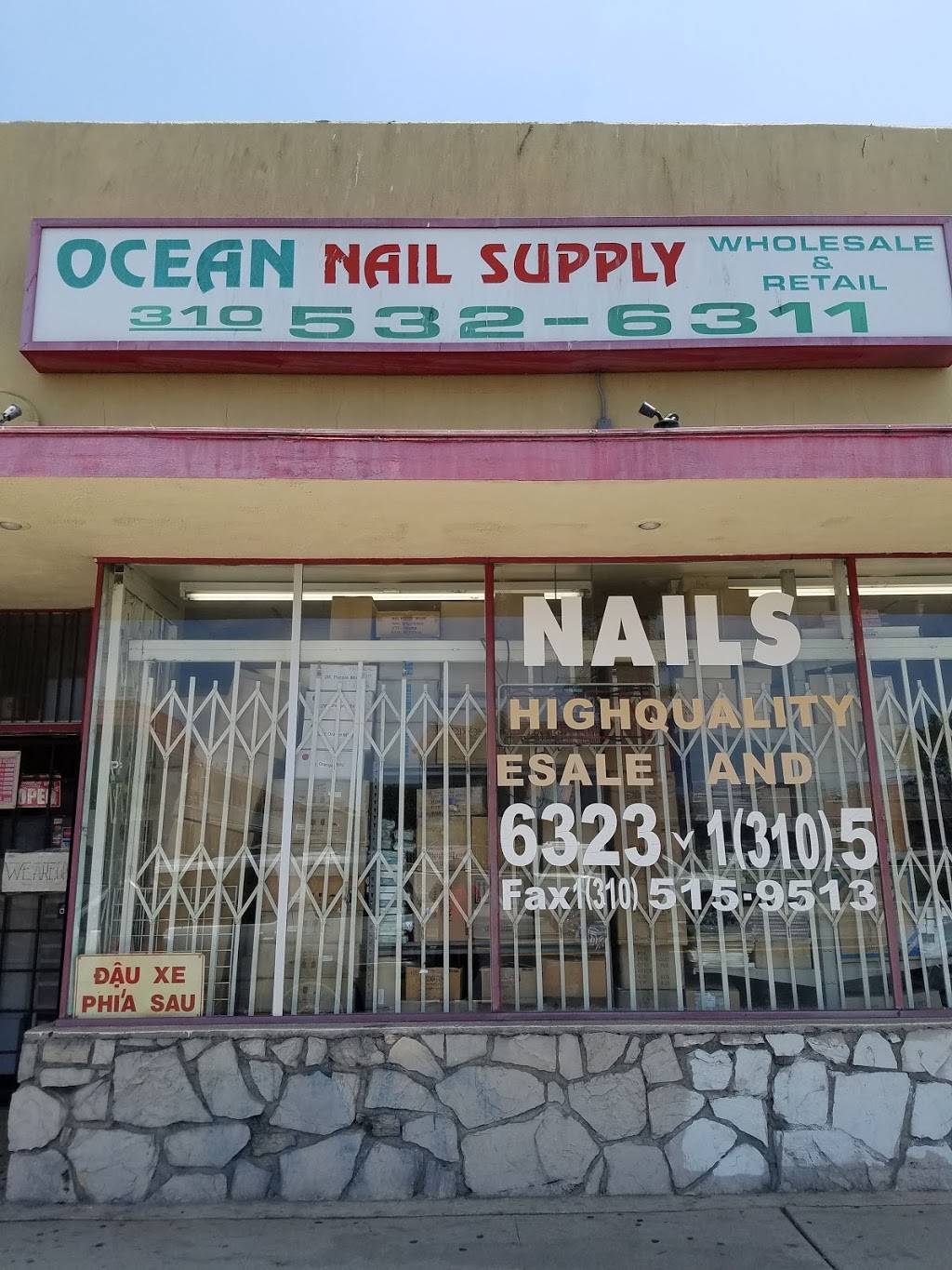 Ocean Nail Supply | 14606 Crenshaw Blvd, Gardena, CA 90249, USA | Phone: (310) 532-6311