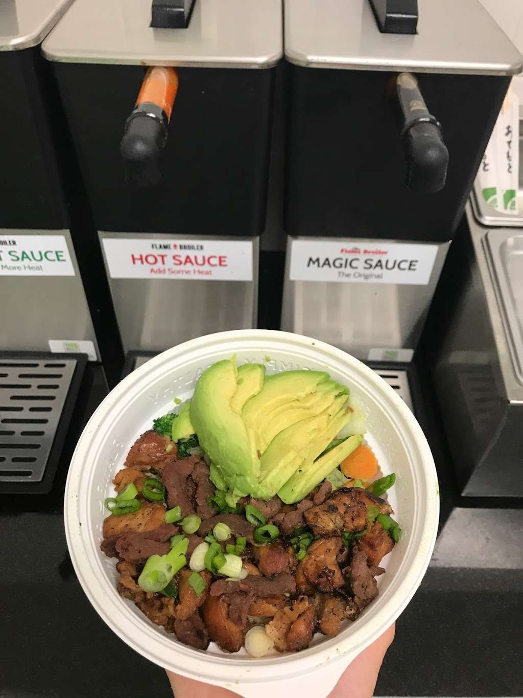 Flame Broiler | 5638 N Figueroa St, Los Angeles, CA 90042, USA | Phone: (323) 474-6219