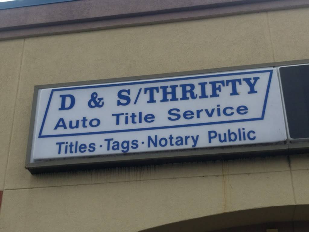 D & S Thrifty Auto Title Services | 1409 W 31st St S, Wichita, KS 67217, USA | Phone: (316) 522-8292