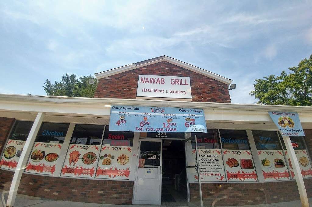 Nawab Grill & Halal Meat | 371 Georges Rd, Dayton, NJ 08810, USA | Phone: (732) 438-1888