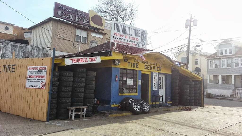 Trumbull Tire | 649 Magnolia Ave, Elizabeth, NJ 07206, USA | Phone: (908) 289-8025