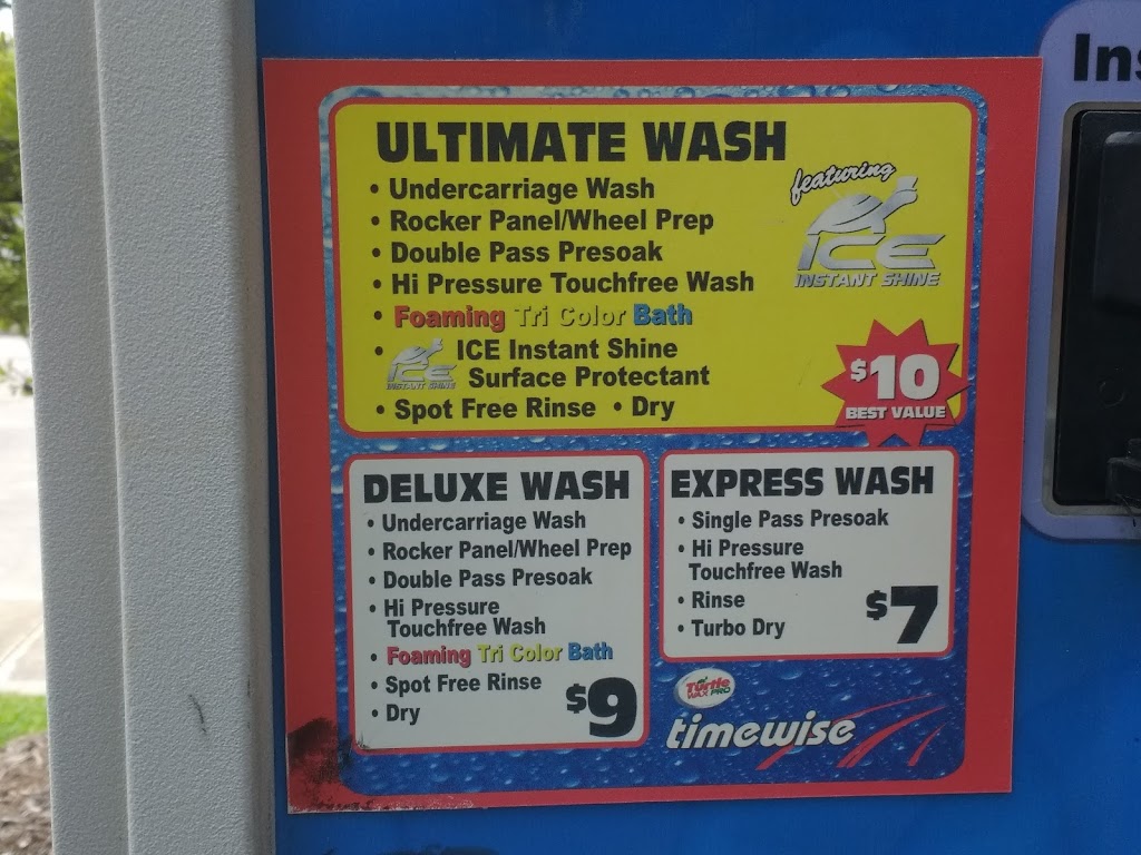Timewise Touch Free Car Wash | 6501 College Park Dr, The Woodlands, TX 77384, USA | Phone: (936) 321-0878