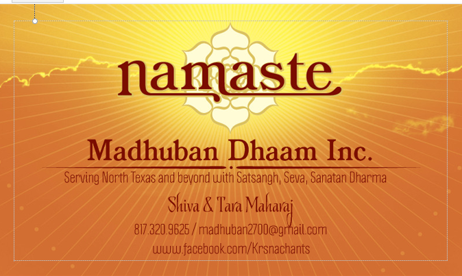 Madhuban Dhaam Inc | 2700 Cypress Hills Ct, Arlington, TX 76006, USA | Phone: (817) 320-9625
