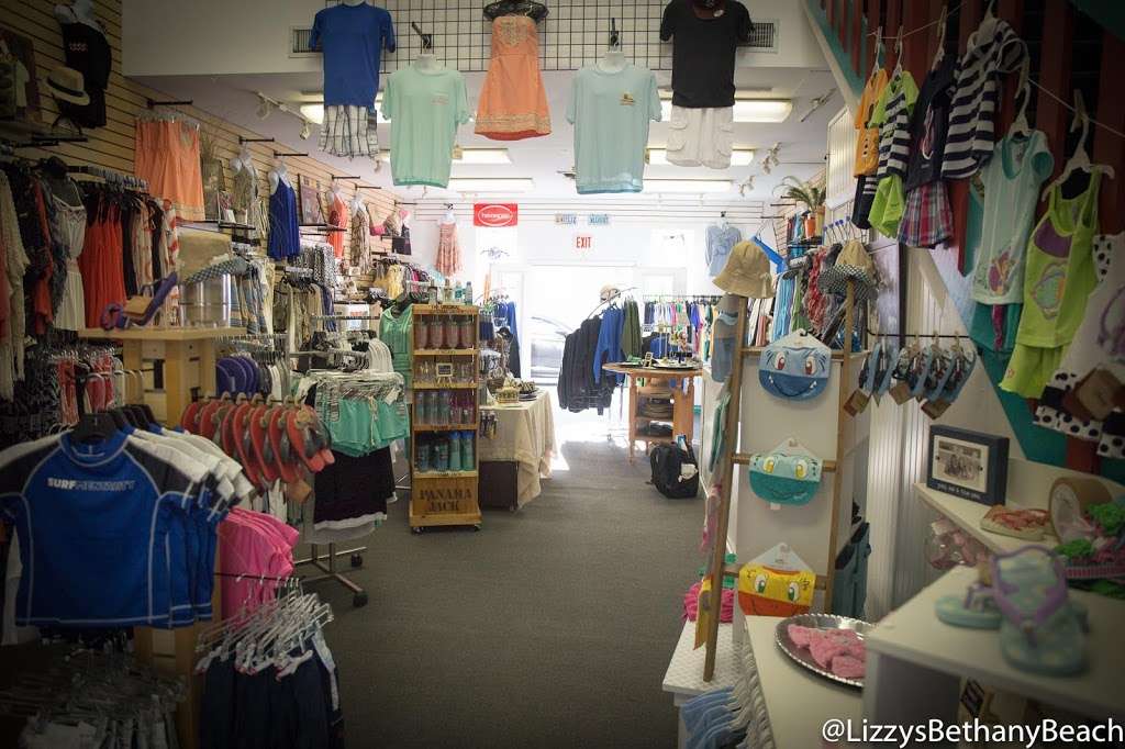 Lizzys Resort Wear | 100 Garfield Pkwy, Bethany Beach, DE 19930 | Phone: (302) 581-9190