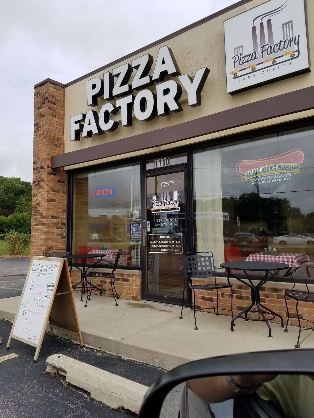 Pizza Factory of Lake Zurich | 1110 S Old Rand Rd, Lake Zurich, IL 60047, USA | Phone: (847) 550-0400