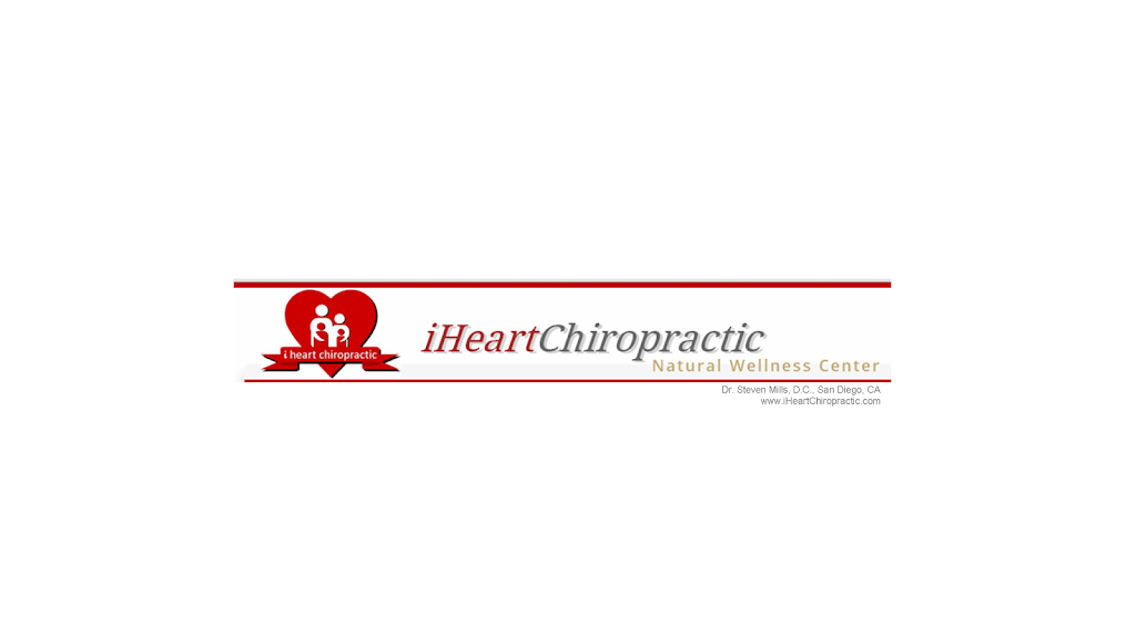 iHeart Chiropractic | 8680 Navajo Rd #107, San Diego, CA 92119, USA | Phone: (619) 581-9522