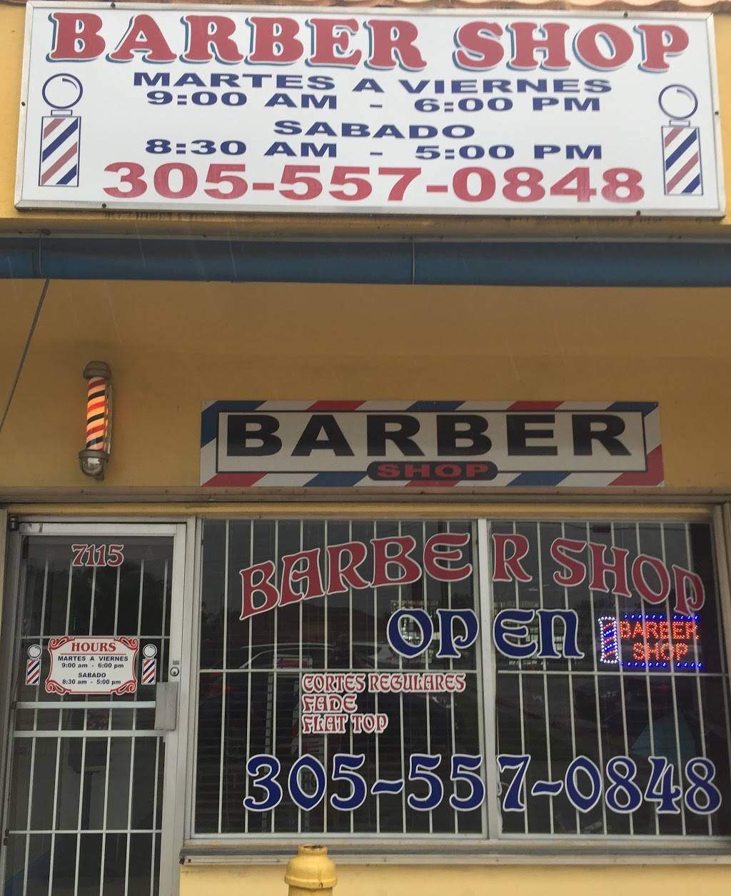 (Eduardo) Manny’s Place Barber Shop | 7115 W 4th Ave, Hialeah, FL 33014, USA | Phone: (305) 557-0848