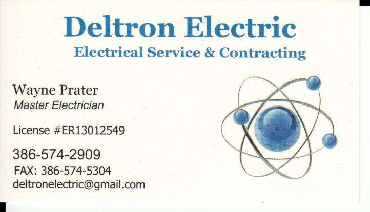 Deltron Electric | 8448, 1308 E Normandy Blvd suite e, Deltona, FL 32725, USA | Phone: (386) 574-2909