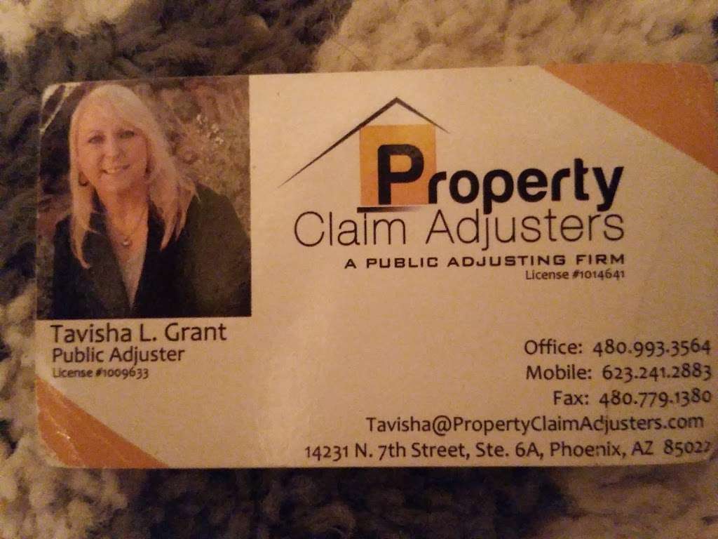 Property Claim Adjusters | 14231 N 7th St #6A, Phoenix, AZ 85022, USA | Phone: (480) 993-3564