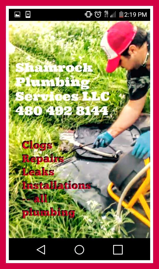 Shamrock Plumbing Services LLC | 2955 S Patterson #8153, Mesa, AZ 85202, USA | Phone: (480) 492-8144