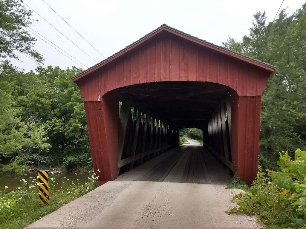 Lancaster Covered Bridge | Wildcat Creek,, Rossville, IN 46065, USA