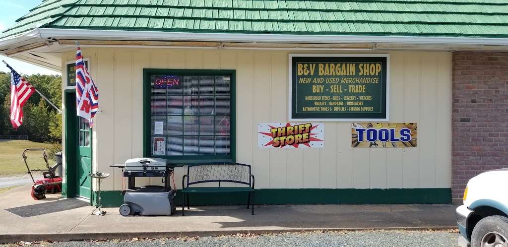B&V Bargain Shop | 4321 James Madison Hwy, Fork Union, VA 23055, USA | Phone: (434) 214-5148