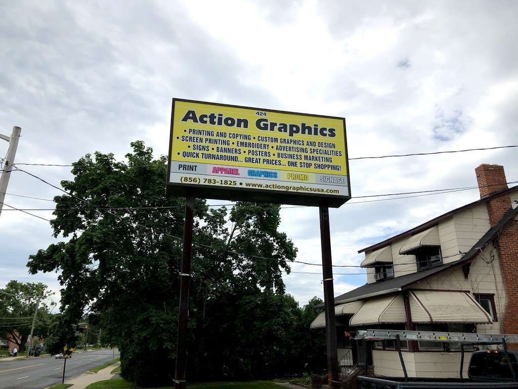 Action Graphics | 424 E Gibbsboro Rd, Lindenwold, NJ 08021 | Phone: (856) 783-1825