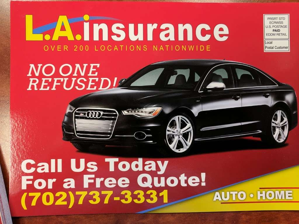 LA Insurance NV36 | 1520 N Eastern Ave Suite 116, Las Vegas, NV 89101, USA | Phone: (702) 737-3331