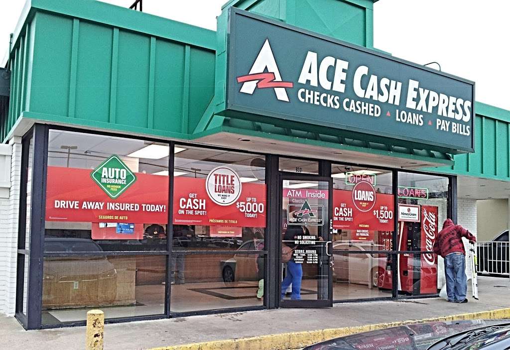 ACE Cash Express - ATM | 9201 Cullen Blvd, Houston, TX 77051, USA | Phone: (713) 733-2274