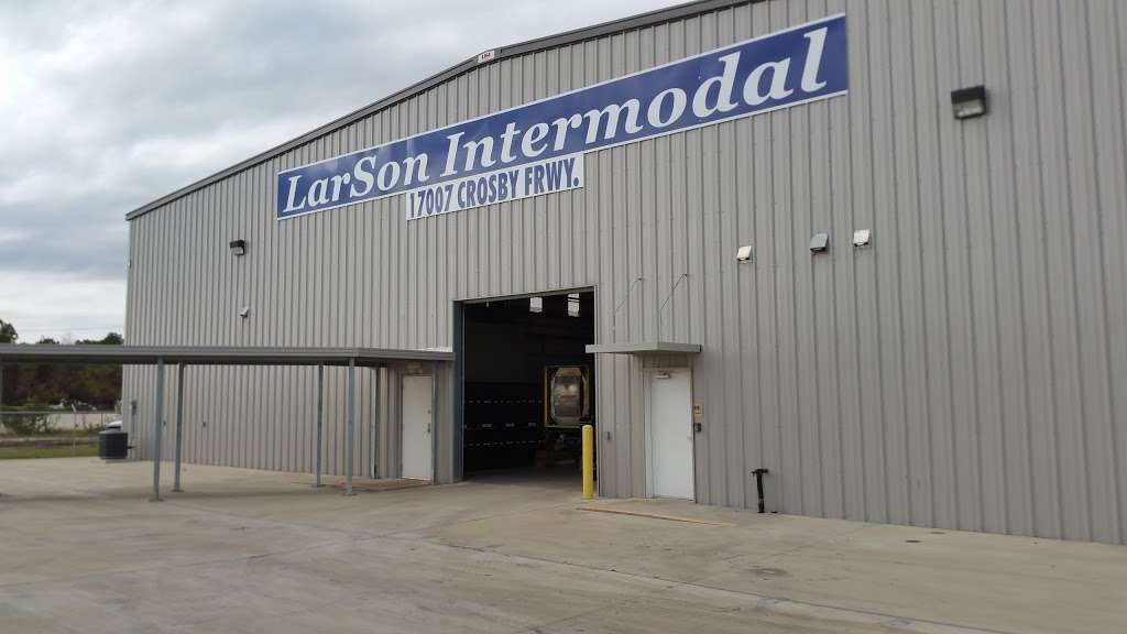 Larson intermodal | 17225 Crosby Fwy, Houston, TX 77049 | Phone: (713) 673-1717