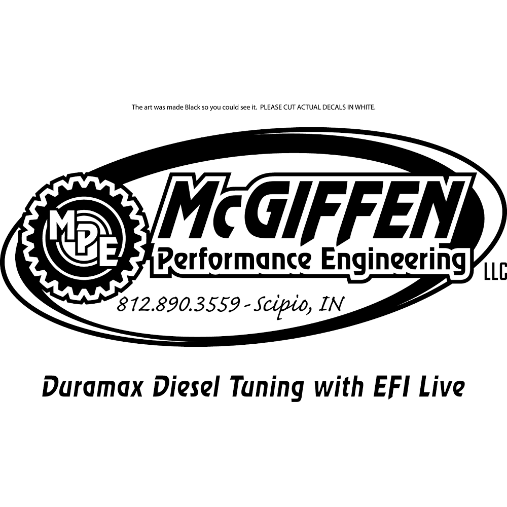 McGiffen Performance Engineering | 20995 Base Rd E, Hartsville, IN 47244, USA | Phone: (812) 890-3559