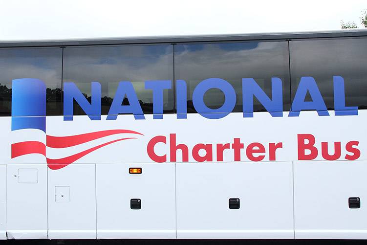 National Charter Bus Alexandria | 4711A Eisenhower Ave, Alexandria, VA 22304, USA | Phone: (571) 888-8128