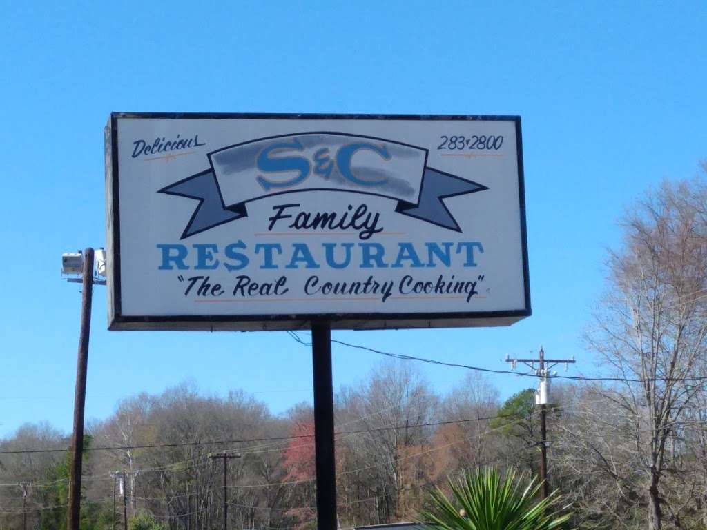 S & C Family Restaurant | 1691 Great Falls Hwy, Lancaster, SC 29720, USA | Phone: (803) 283-2800