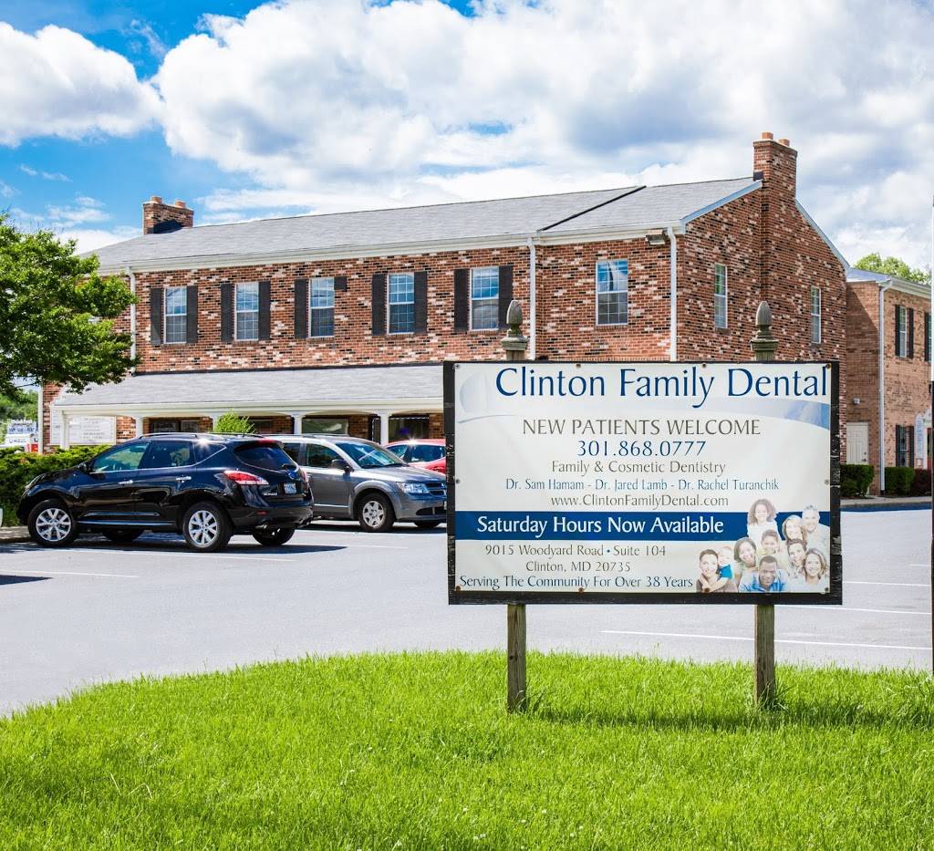Clinton Family Dental | 9015 Woodyard Rd #104, Clinton, MD 20735, USA | Phone: (301) 868-0777