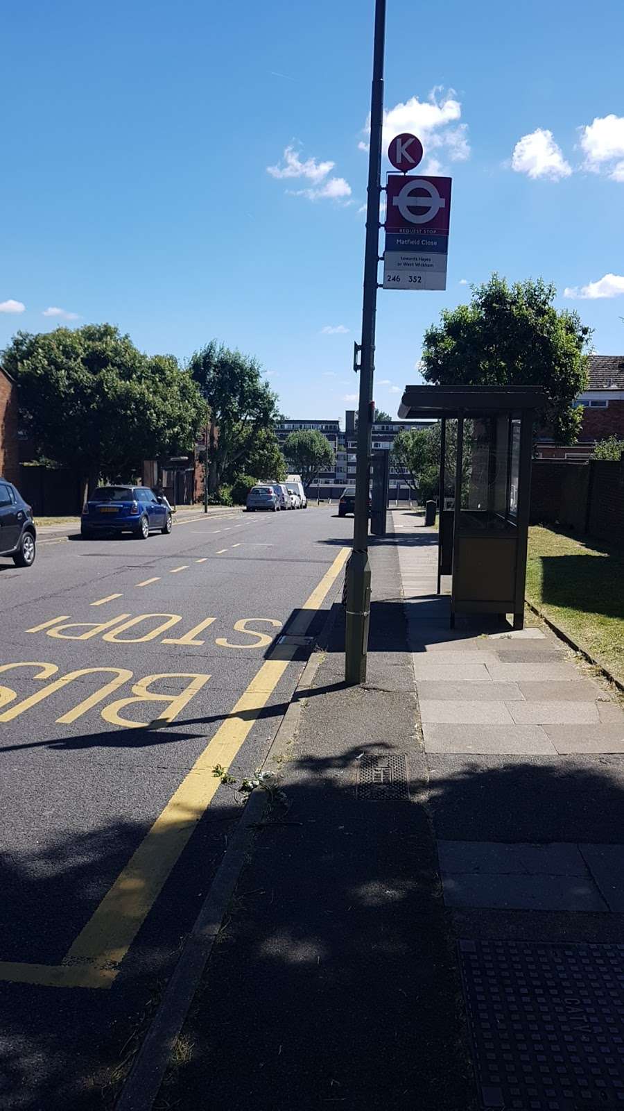 Matfield Close (Stop K) | Bromley BR2 9DY, UK