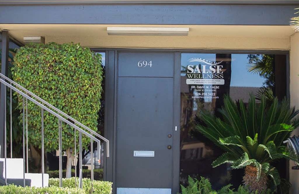 Salse Chiropractic | 694 W Foothill Blvd, Monrovia, CA 91016, USA | Phone: (626) 256-3422