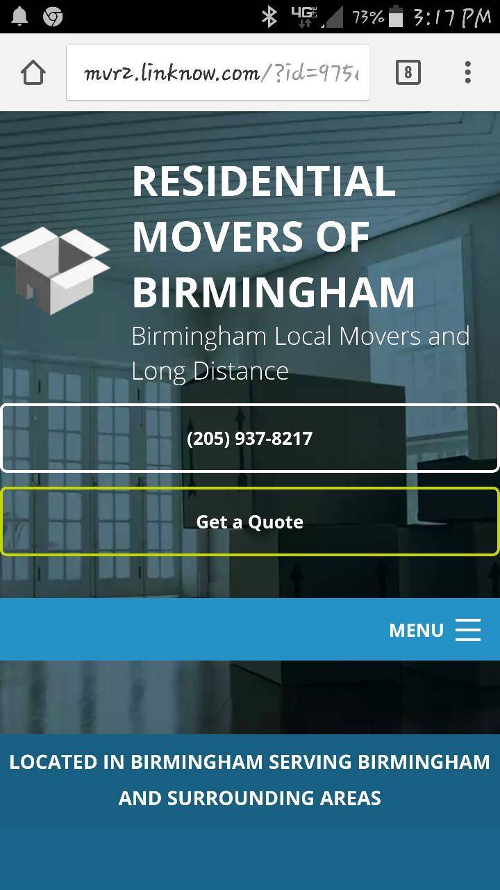 Residential Movers Of Birmingham Inc. | 2326 Summit Pl, Birmingham, AL 35243, USA | Phone: (205) 937-8217