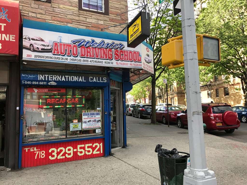 Webster Auto Driving School | 3003 Webster Ave Corner Of 201st St, Bronx, NY 10458 | Phone: (718) 329-5521