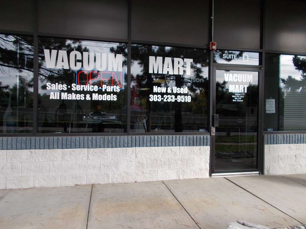 Vacuum Mart | 7727 W 6th Ave Frontage Rd d, Denver, CO 80214, USA | Phone: (303) 233-9510