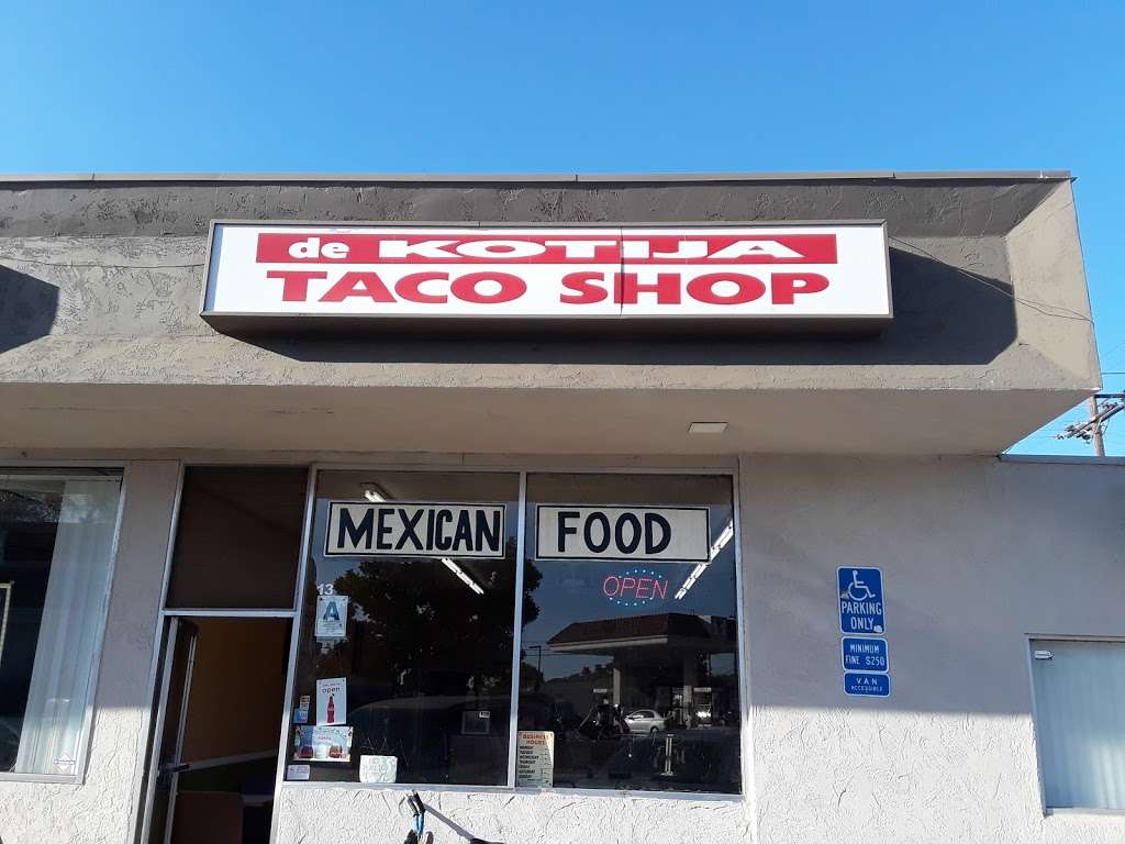 De Kotija Taco Shop | 13 E Naples St, Chula Vista, CA 91911, USA | Phone: (619) 422-8733