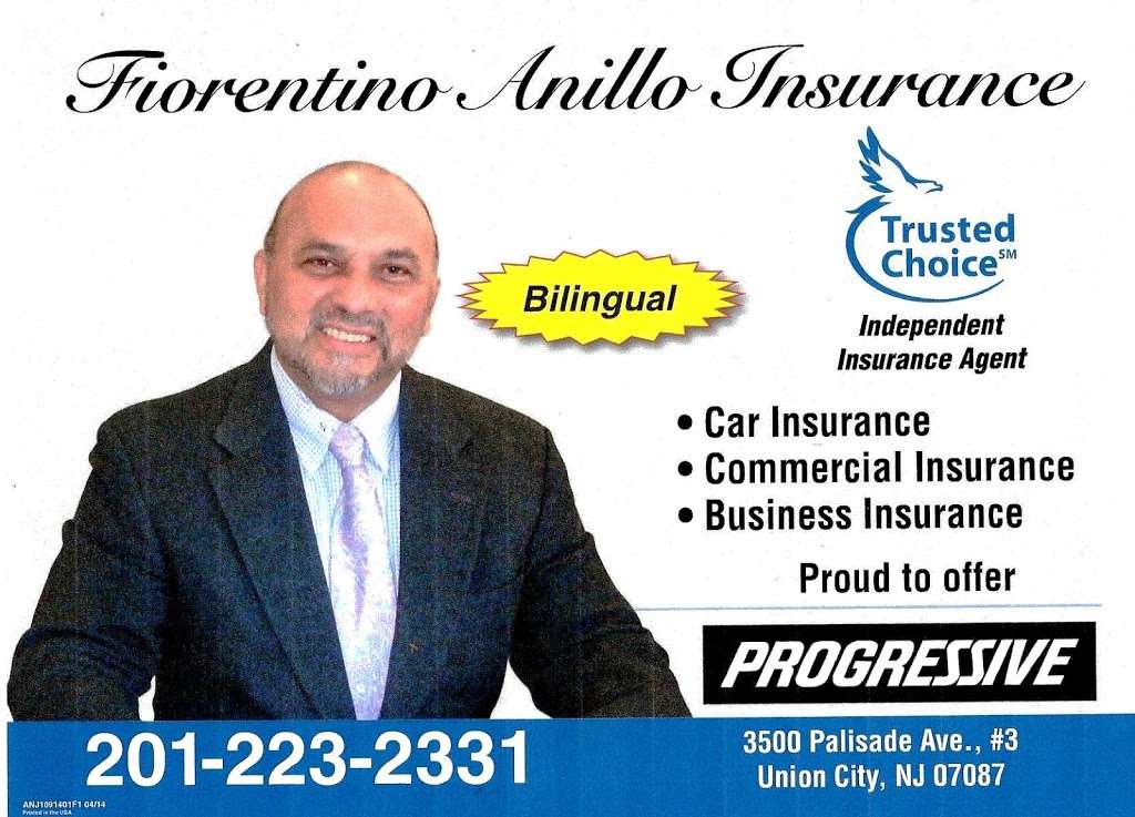 Fiorentino Anillo Insurance | 3401 Palisade Ave, Union City, NJ 07087, USA | Phone: (201) 223-2331