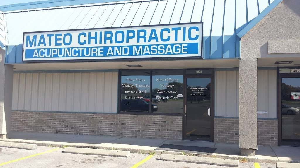 Mateo Chiropractic | 1402 Church St Suite B, Eudora, KS 66025, USA | Phone: (785) 542-5400