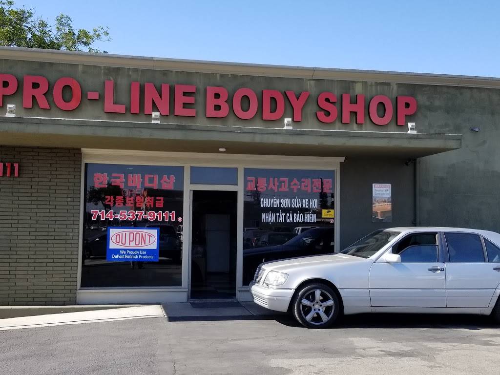 Pro Line Body Shop | 9111 Garden Grove Blvd, Garden Grove, CA 92844, USA | Phone: (714) 537-8380