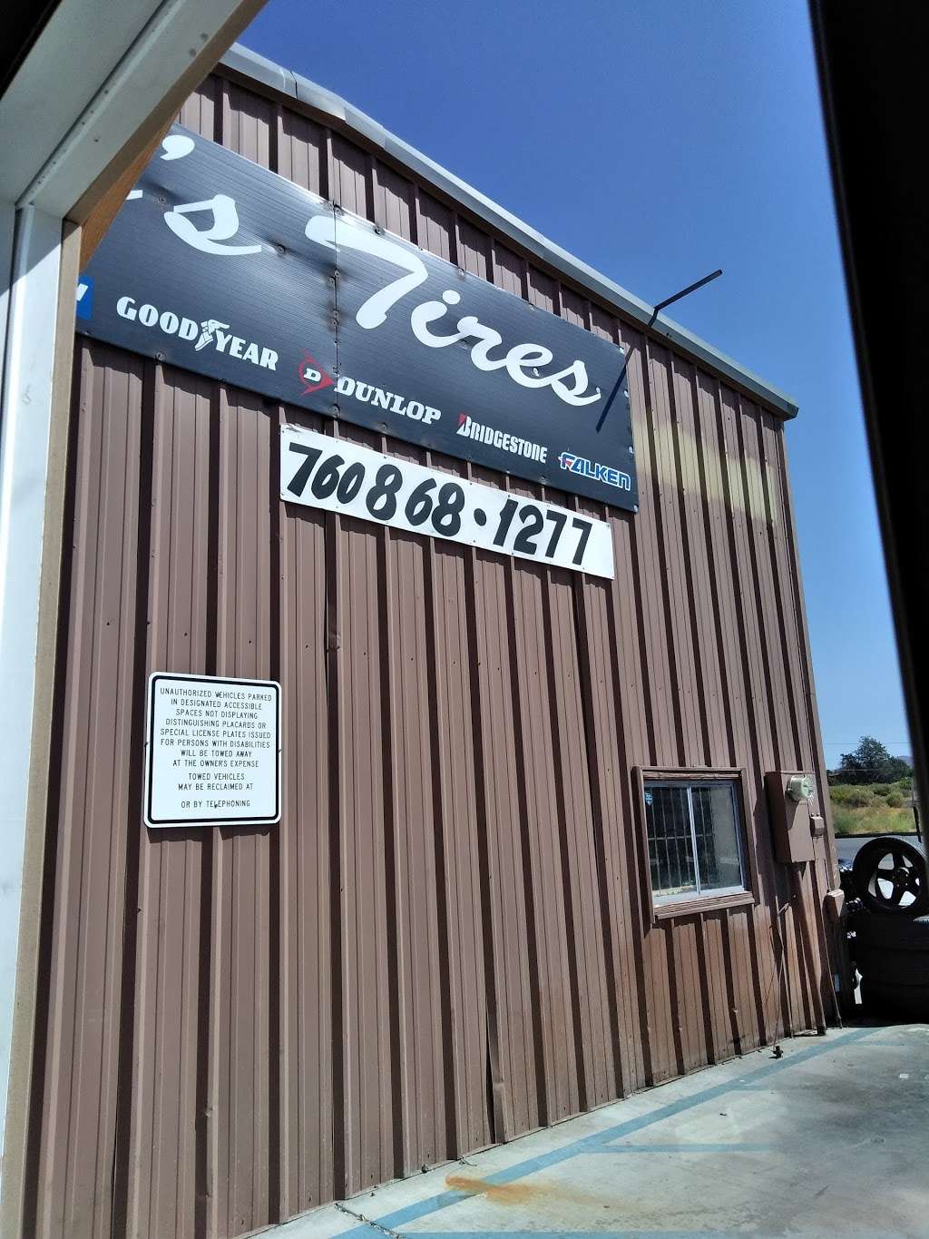 Jrs Tire Shop | 4568 Phelan Rd, Phelan, CA 92371, USA | Phone: (760) 868-1277