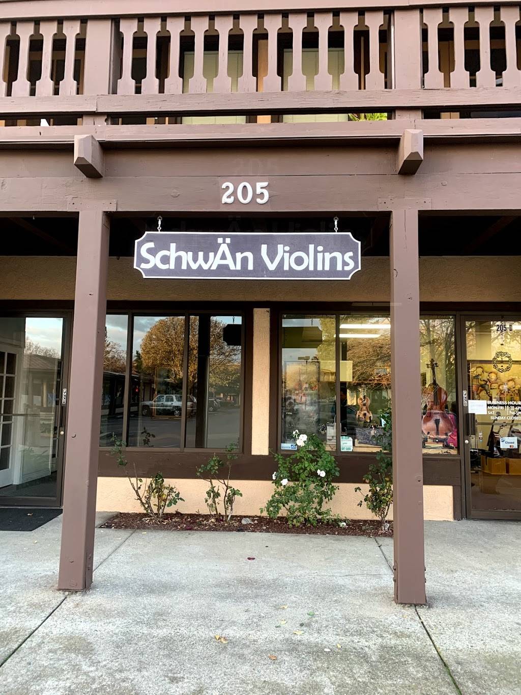 SchwÄn Violins | 205 Main St, Pleasanton, CA 94566, USA | Phone: (925) 353-1663