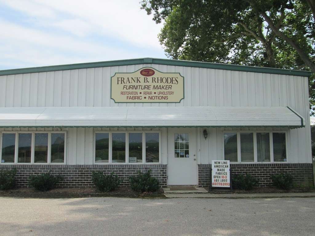 Frank B Rhodes Furniture Maker | 535 Morgnec Rd, Chestertown, MD 21620 | Phone: (410) 778-3993