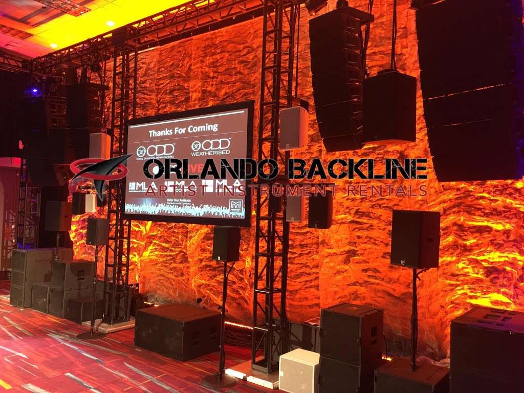 THE OFFICIAL ORLANDO BACKLINE RENTALS & CARTAGE - A MUSICAL INST | Mailing Address Only, 1762 Singing Palm Dr, Apopka, FL 32712, USA | Phone: (407) 703-3900