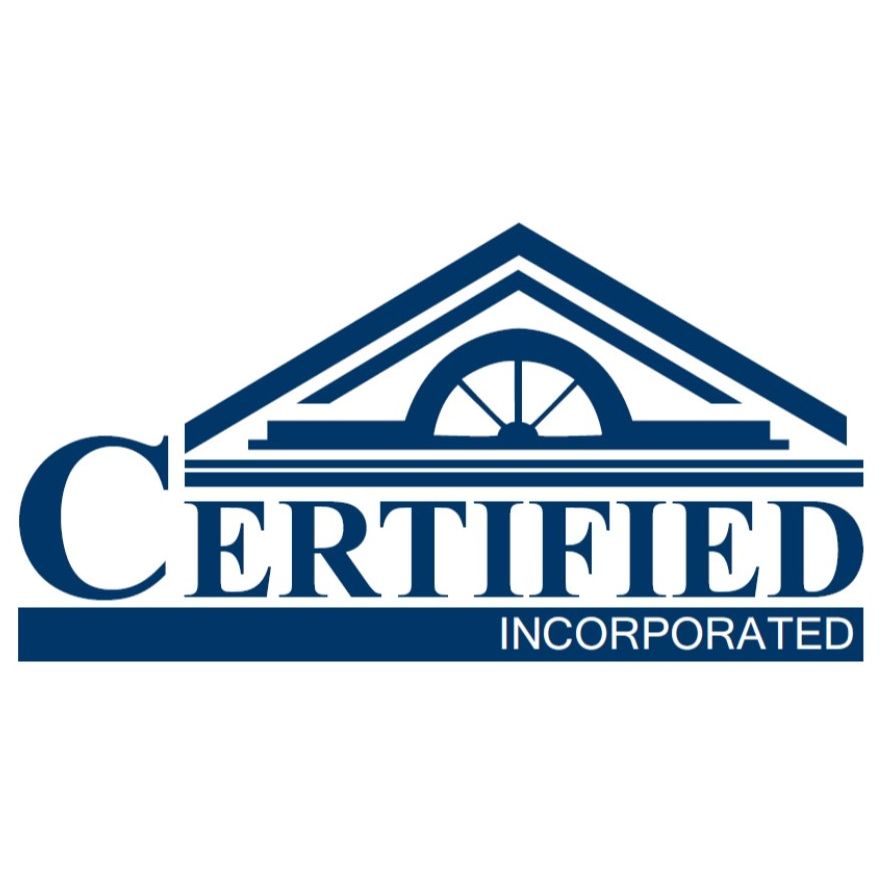 Certified Inc | P.O. Box 326,, Highland, MD 20777 | Phone: (301) 288-5877