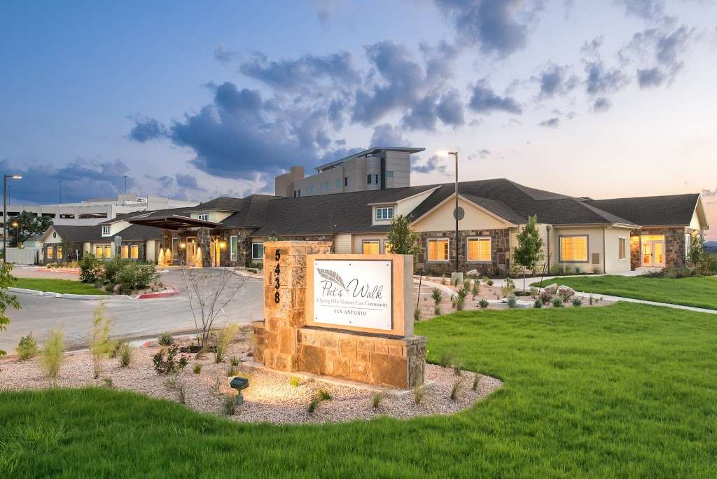 Poet’s Walk San Antonio, A Spring Hills Memory Care Community | 5438 Presidio Parkway, San Antonio, TX 78249, USA | Phone: (210) 987-9073