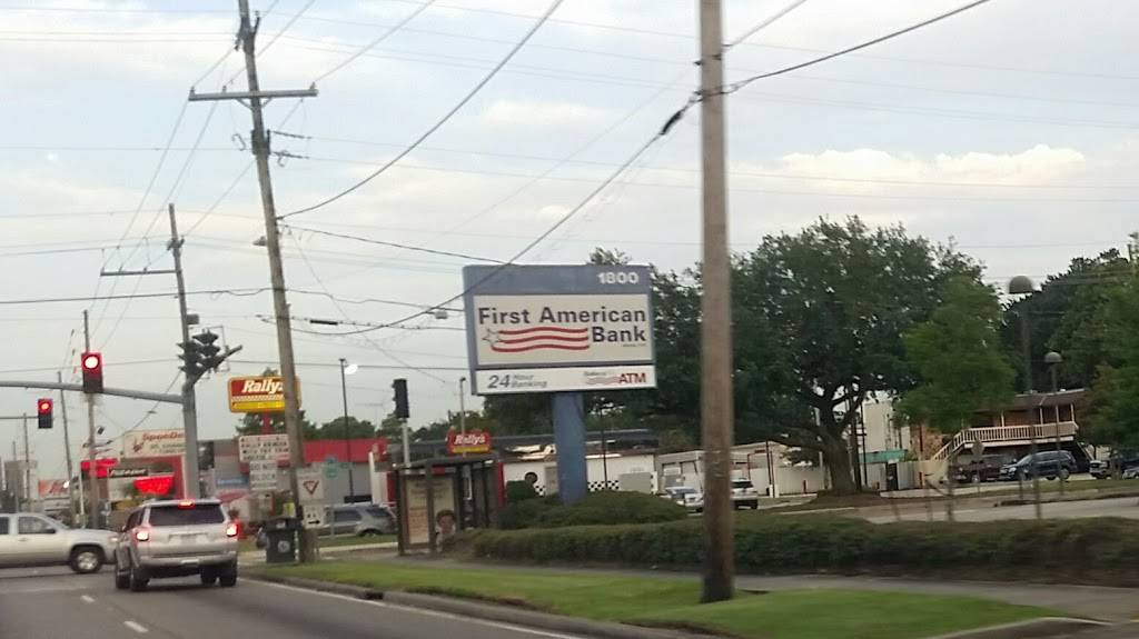 First American Bank and Trust | 1800 Veterans Blvd, Metairie, LA 70005, USA | Phone: (504) 835-9300