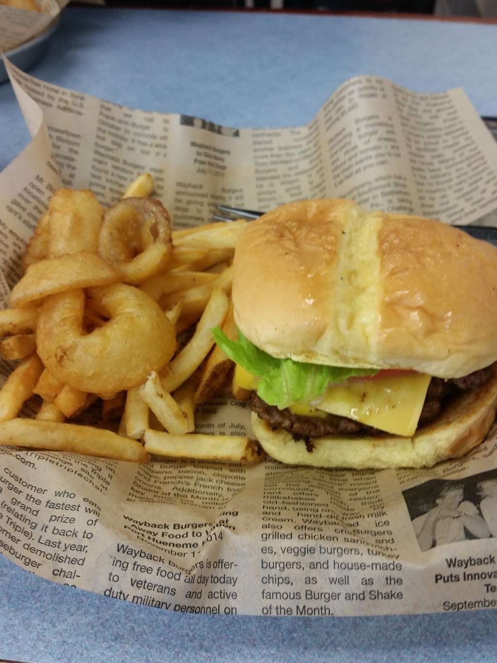 Wayback Burgers | 645 S Bay Rd, Dover, DE 19901, USA | Phone: (302) 678-5678