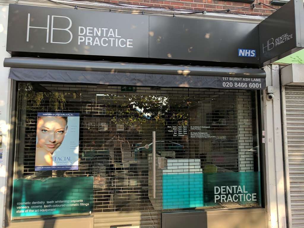 HB Dental Practice Ltd | 117 Burnt Ash Ln, Bromley BR1 5AB, UK | Phone: 020 8466 6001