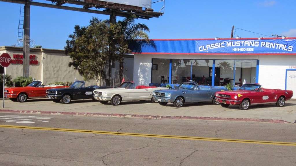 Classic Mustang Rentals | 1745 Newport Blvd, Costa Mesa, CA 92627 | Phone: (949) 650-5202