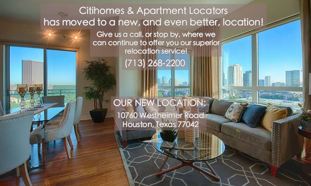 Citihomes & Apartment Locators | 10700 Richmond Ave Ste 211, Houston, TX 77042, USA | Phone: (713) 268-2200