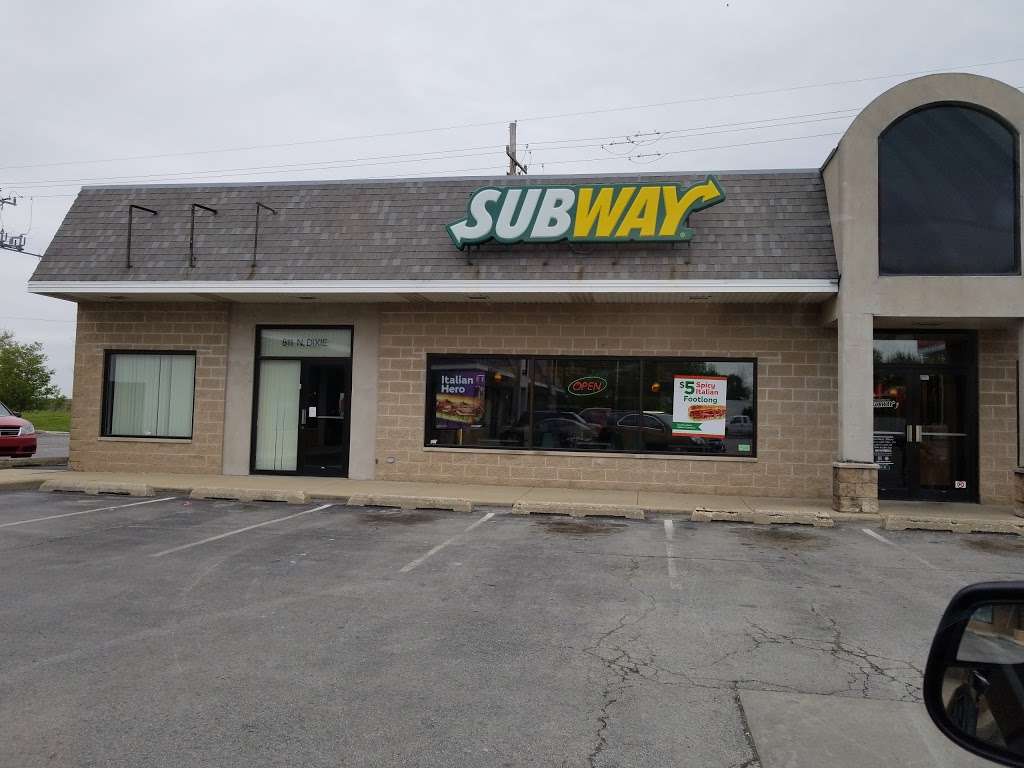 Subway Restaurants | 809 N Dixie Hwy, Momence, IL 60954, USA | Phone: (815) 472-2900