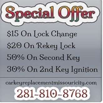 Car key Replacement Missouri City | 1600 Cartwright Rd, Missouri City, TX 77489, USA | Phone: (281) 810-8768