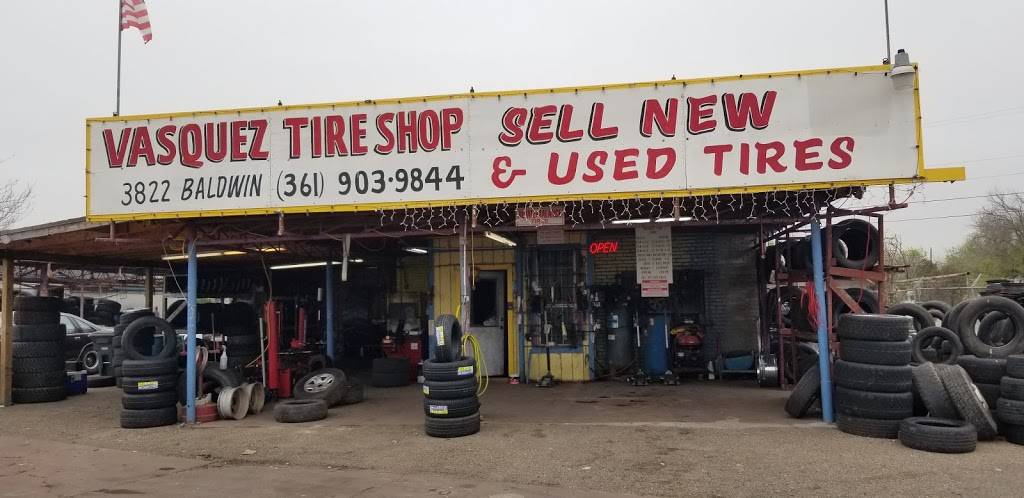 Vasquez Tire Shop Sell New & Used Tires | 3822 Baldwin Blvd, Corpus Christi, TX 78405, USA | Phone: (361) 903-9844