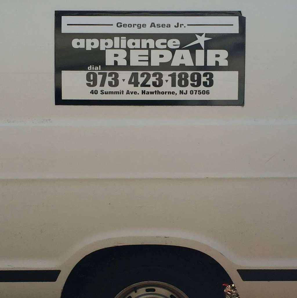 George Asea Appliance Repair | 40 Summit Ave, Hawthorne, NJ 07506, USA | Phone: (973) 423-1893