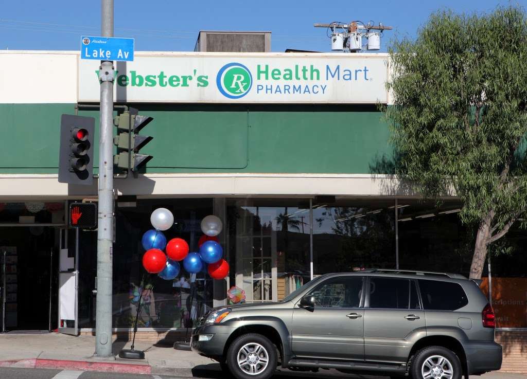 Websters Community Pharmacy | 2450 Lake Ave, Altadena, CA 91001, USA | Phone: (626) 797-1163